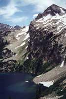 sawtooth lake, sawtooth wilderness